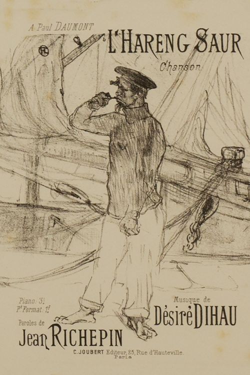Henri de Toulouse-Lautrec-L'HARENG SAUR