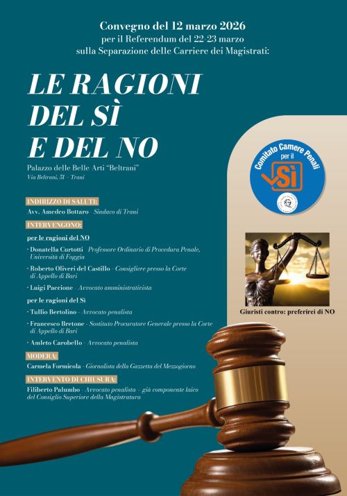 Le ragioni del SI e del No